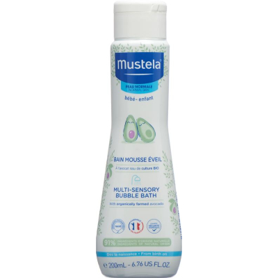 Mustela Stimulating Bubble Bath Normal Skin Fl 200 ml