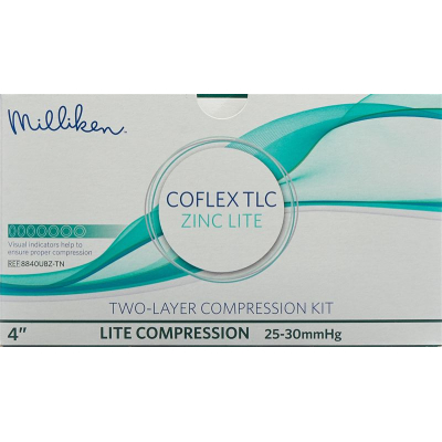 CoFlex Compression Kit TLC Zinc 10cm 25-30 mmHG latex free