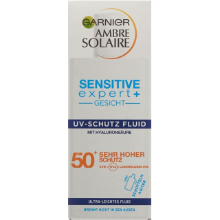мэргэжилтэн Ambre Solaire Sensitive + UV Shaka шингэн SPF 50+ Fl 40 мл