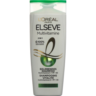 Elseve Multivitamin Invigorating Shampoo 2 in 1 bottle 250 ml