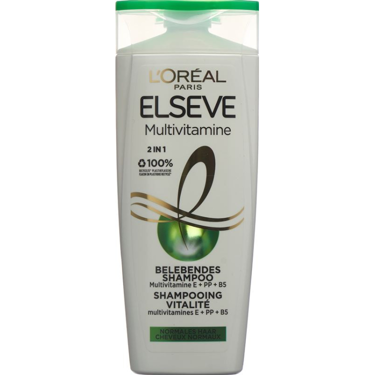 ml Elseve multivitamins Belebendes Shampoo 2 in 1 Fl 250