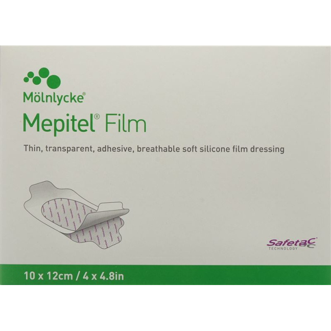 Mepitel film Safetac 10x12cm 10 kom