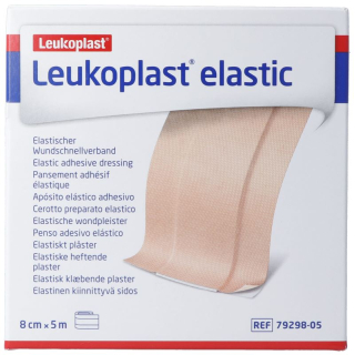Leukoplast Elastic 8cmx5m roll
