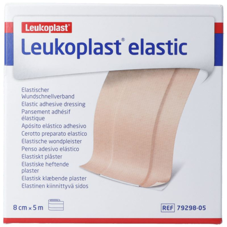 Leukoplast Elastic 8cmx5m vlogo
