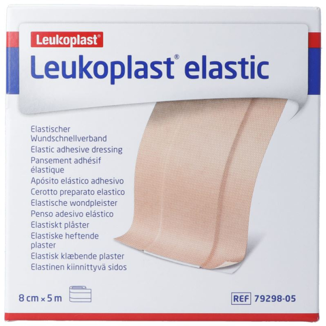 Ρόλος Leukoplast Ελαστικό 8cmx5m