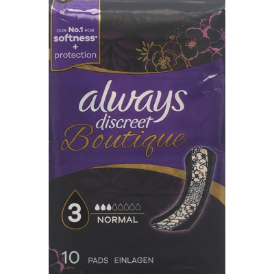 Always discreet boutique incontinence normal 10 pcs