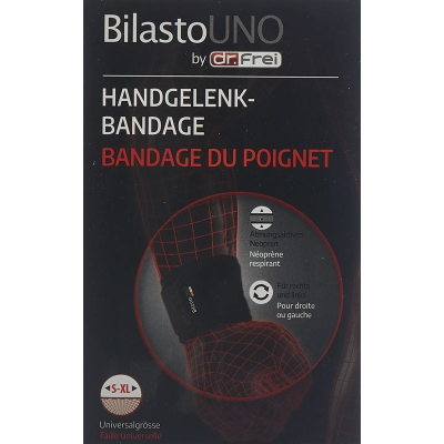 Bilasto uno wrist support s-xl with velcro