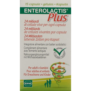 Enterolactis Plus Kaps 20 片