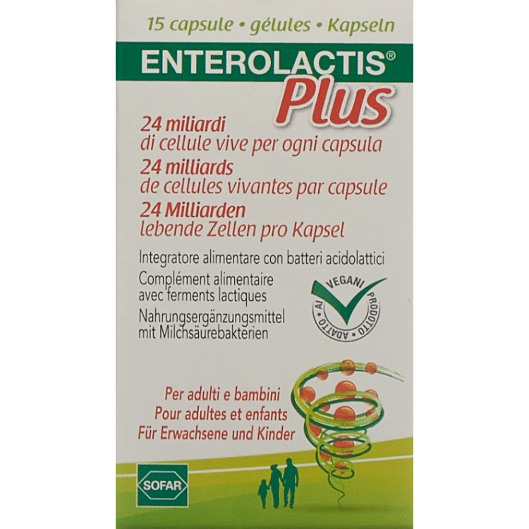 Enteroactis Plus Kaps 20 szt