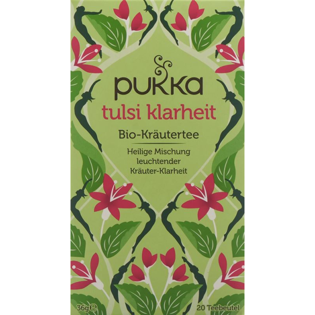 چای Pukka Three Tulsi Organic Btl 20 عدد