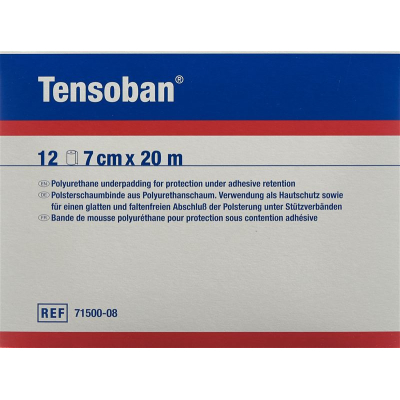 TENSOBAN upholstery foam bandage 7cmx20m 12 pcs