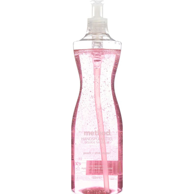 methode afwasmiddel perzik roze peper + Fl 532 ml