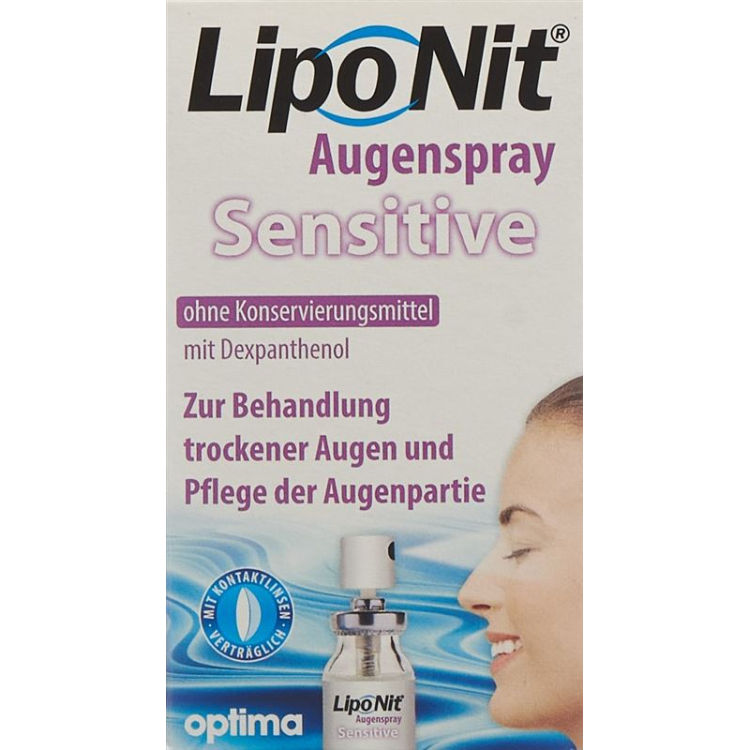 Lipo Nit Sensitive liposomales Augenspray Fl 10 ml