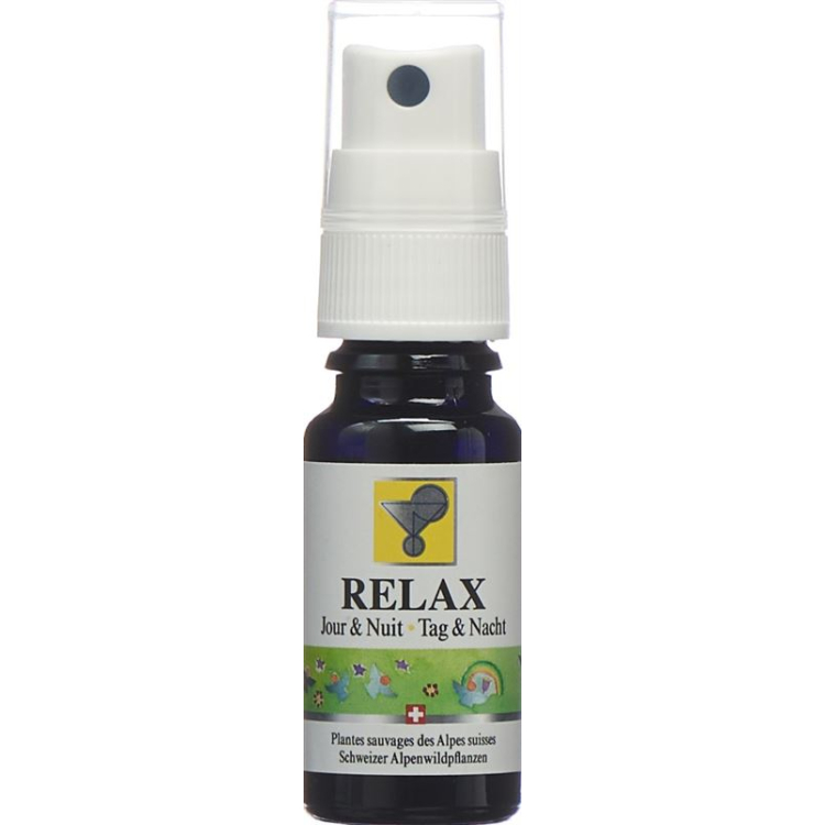 Odineliksyro gėlių esencijos paruoštas mišinys Relax spray 10 ml