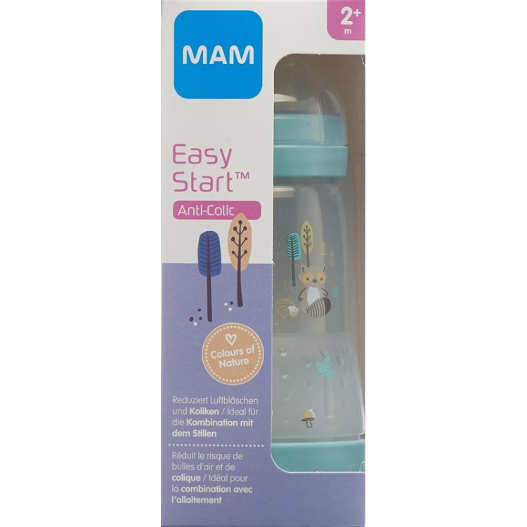 MAM Easy Start Anti-Colic Flasche 260ml 2+ Monate Boy