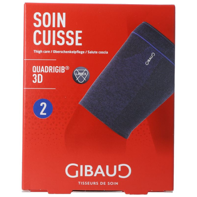 GIBAUD Quadrigib 3D dijbandage Gr2 51-59cm