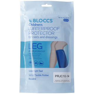 Bloccs bath and shower water protection for the leg 21-36 + / 50cm child