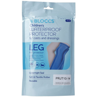 Bloccs Bad und Dusch Wasserschutz für das Bein 43-70+/78cm Kind