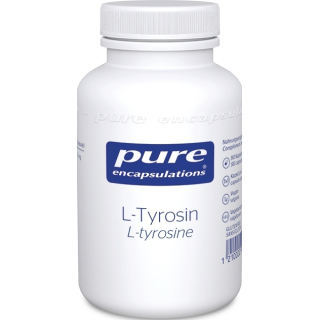 Pure l-tyrosin kaps ds 90 stk