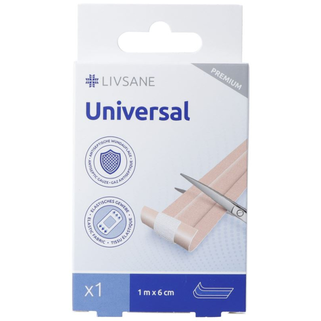 Лейкопластырь Livsane Universal 10 шт.