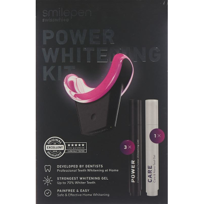 SMILEPEN Power balinimo rinkinys ir priežiūra