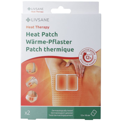 Livsane heat plaster 2 pcs