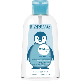 Bioderma ABCDerm H2O Sol Micell Pompe Invisible 1000 ml