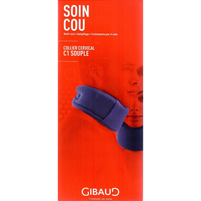 Gibaud cervical brace c1 6cm size 0 28-31cm soft