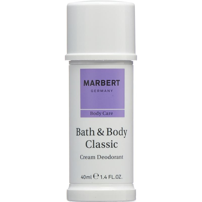 Marbert Banyo ve Vücut Kremi Klasik Deodorant 40 ml