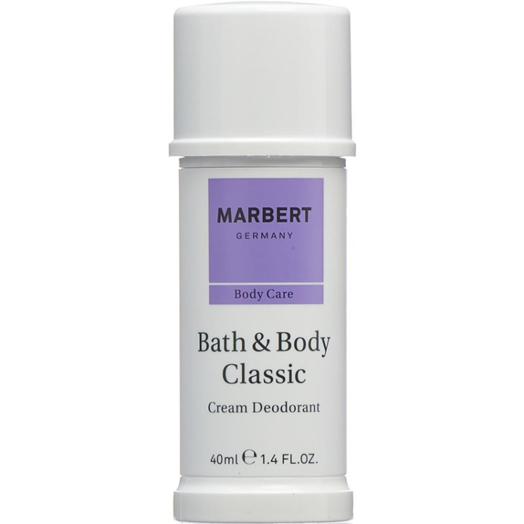 Marbert Bath & Body Cream דאודורנט קלאסי 40 מ"ל