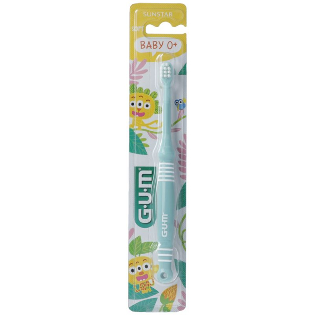 mint GUM SUNSTAR baby toothbrush 0-2 years