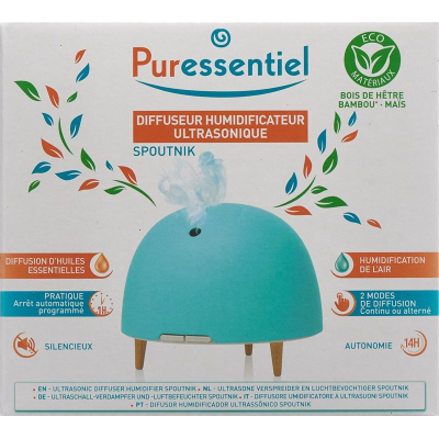 Puressentiel diffuser និង nebulizer humidification spoutnik