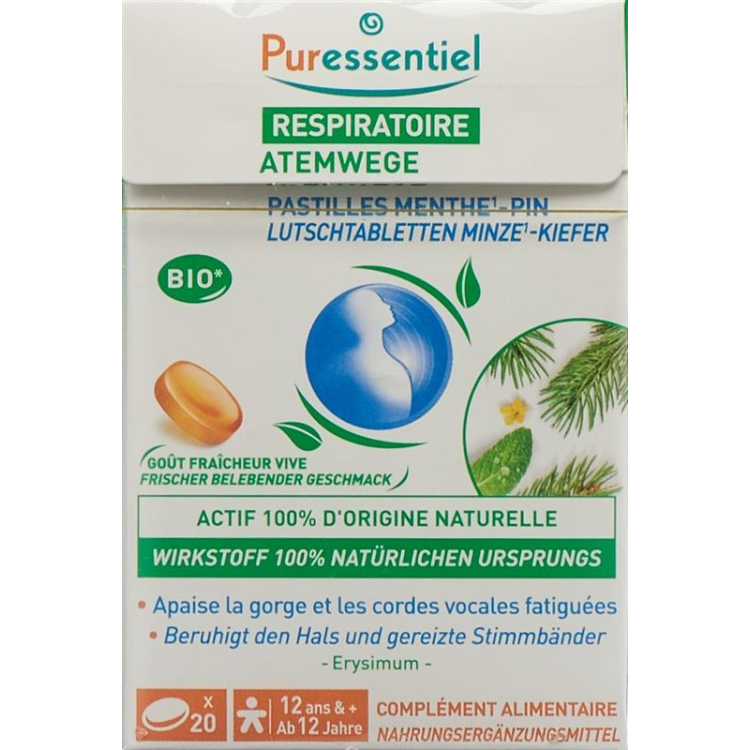 Puressentiel Lutschtabletten Minze-Kiefer 18 Stk