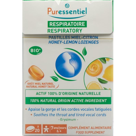 Puressentiel Lozenges Honey Lemon 18 ც