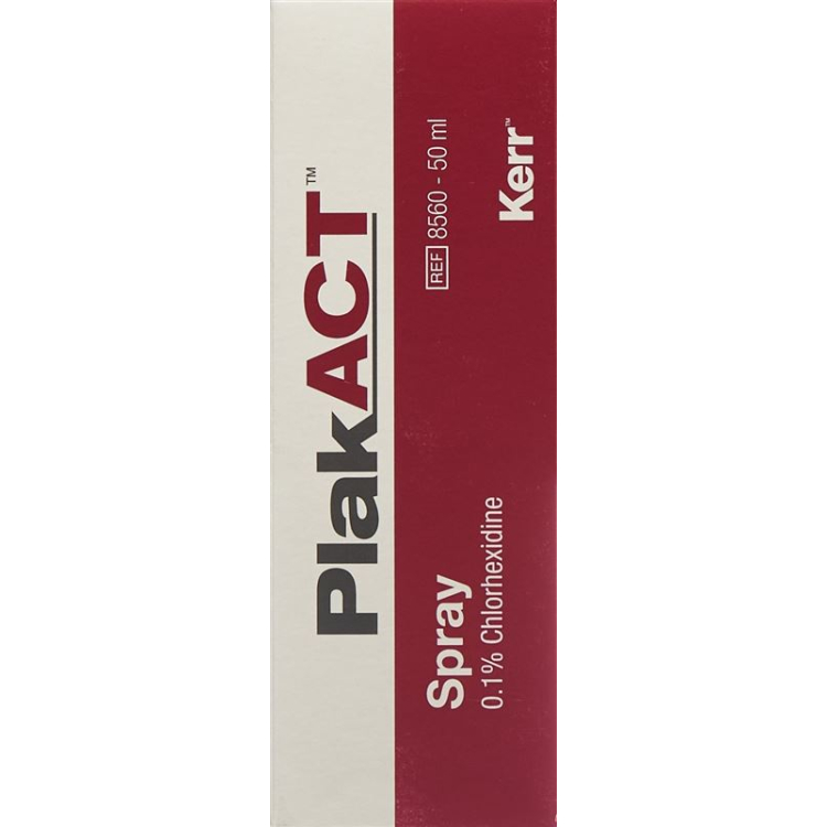 PLAKACT სპრეი 0.1% ქლორჰექსიდინი