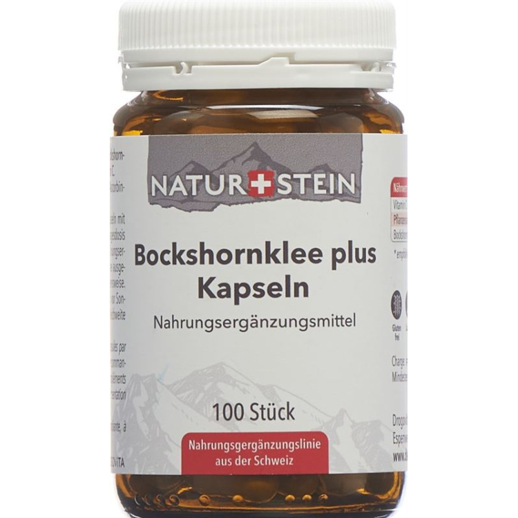 Naturstein Bockshornklee 플러스 Kaps Glas 100 Stk