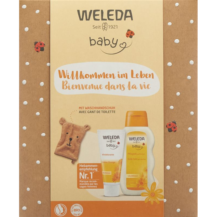 Weleda Geschenkset Babypflege 2023 年