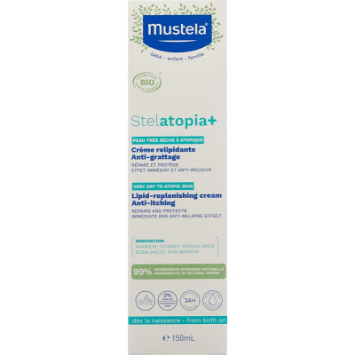 Mustela stelatopia cream atopic skin 200 מ"ל