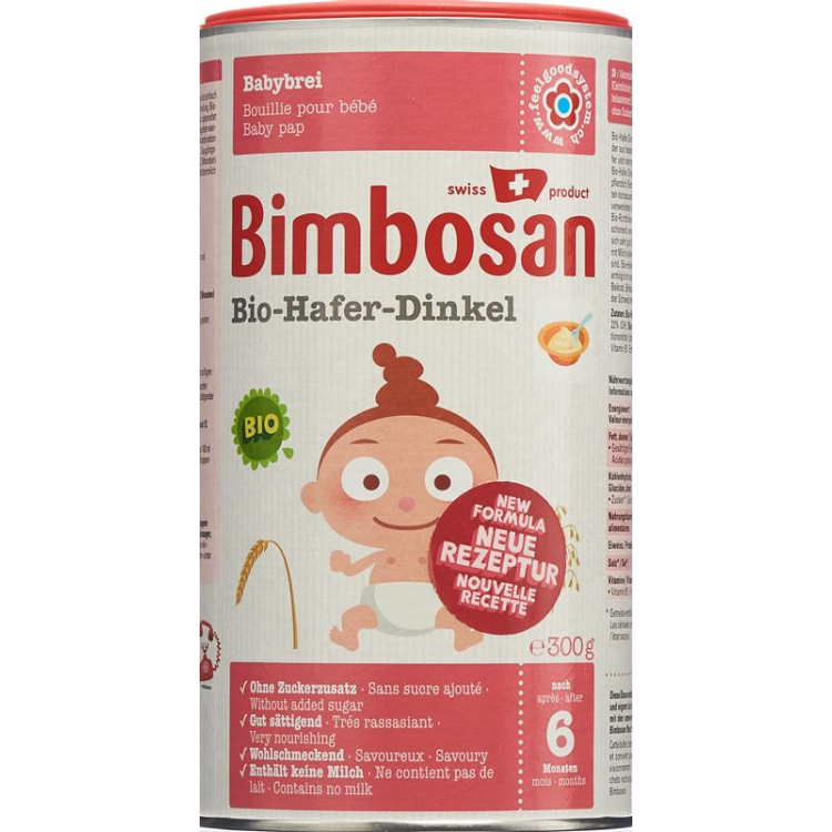 Bimbosan Bio Hafer-Dinkel Ds 300 克