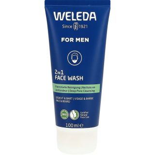 WELEDA FOR MEN 2in1 Face Wash