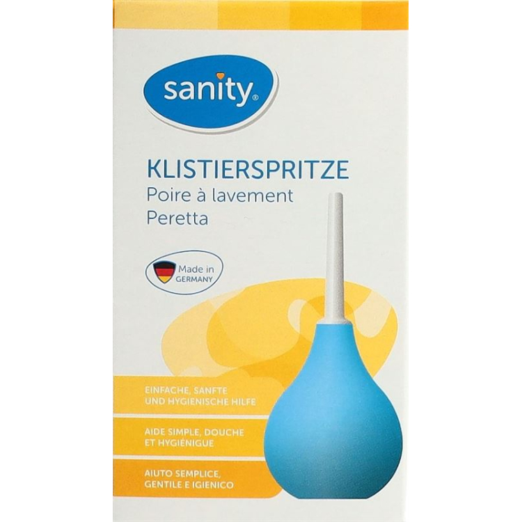 SANITY Birnspritze Gr2 25ml zweiteilig