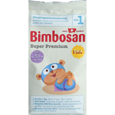 Bimbosan Super Premium 1 csecsemő újratöltése