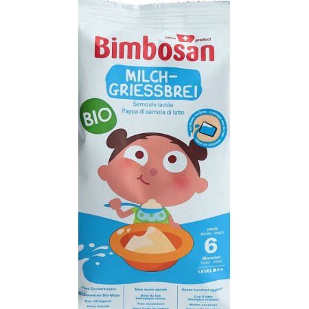 BIMBOSAN Bio-Milchgriessbrei