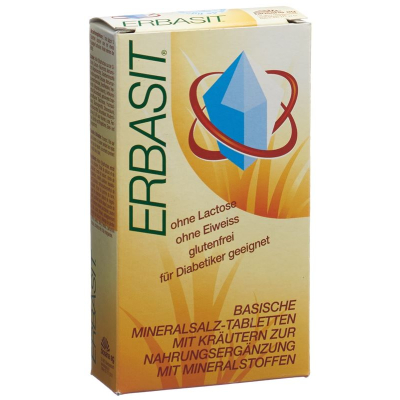 Erbasit Mineral Salt Tablets without Lactose Ds 128 Pcs