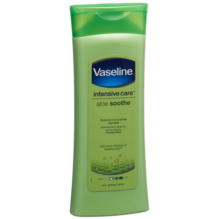 Vaseline Body Lotion Intensive Care Aloe Soothe Fl 400 ml