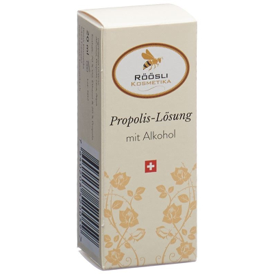 Röösli propolis solution with alcohol fl 20 ml