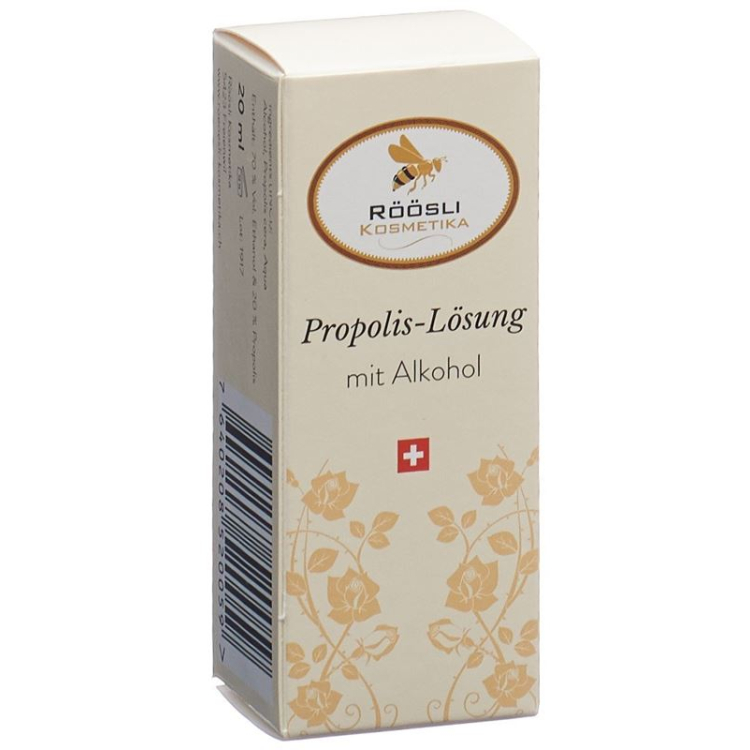 Röösli propolis solution with alcohol Fl 20 ml