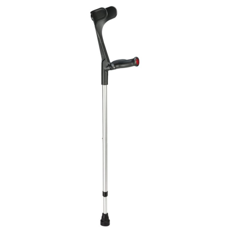 Ossenberg crutch alu / black Ortho handle 140kg 1 ஜோடி
