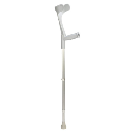 Ossenberg crutch alu/grey hard handle 140kg 1គូ