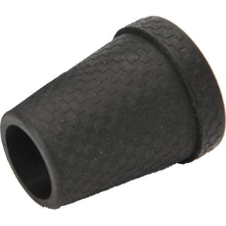 Капсула Ossenberg со стальной вставкой для карбоновых вешек 16 мм, черная